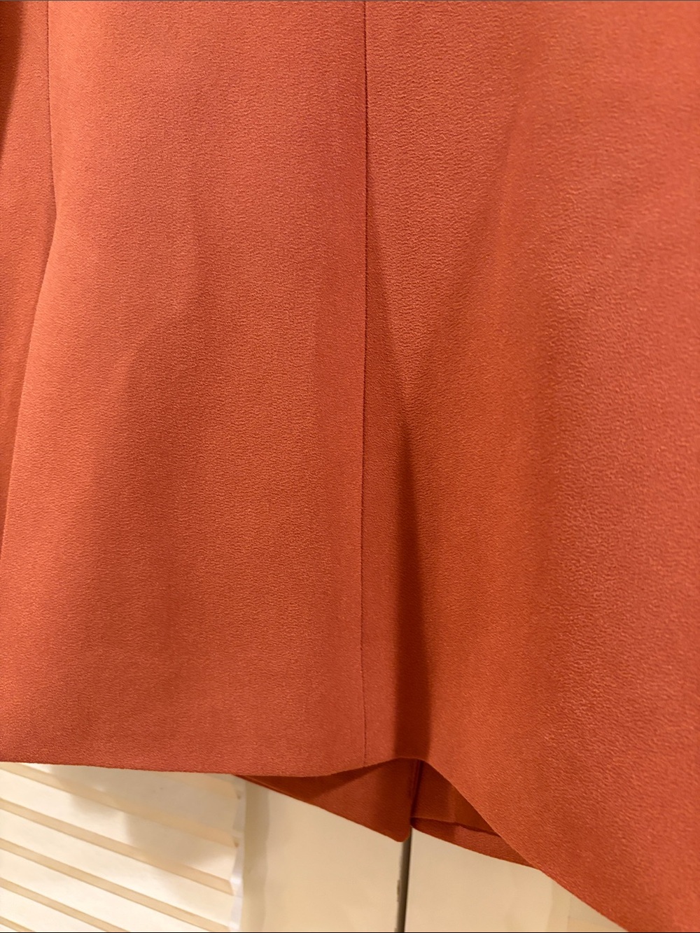 NWOT Alex Perry Double-Breasted Blazer in Rust, Size US 6 - Picture 7 of 11